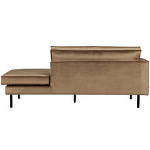 Laden Sie das Bild in den Galerie-Viewer, RODEO DAYBED LEFT VELVET TAUPE