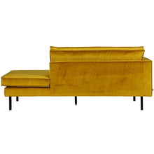 Laden Sie das Bild in den Galerie-Viewer, RODEO DAYBED LEFT VELVET OCHRE YELLOW