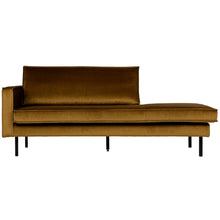 Laden Sie das Bild in den Galerie-Viewer, RODEO DAYBED LEFT VELVET HONEY YELLOW