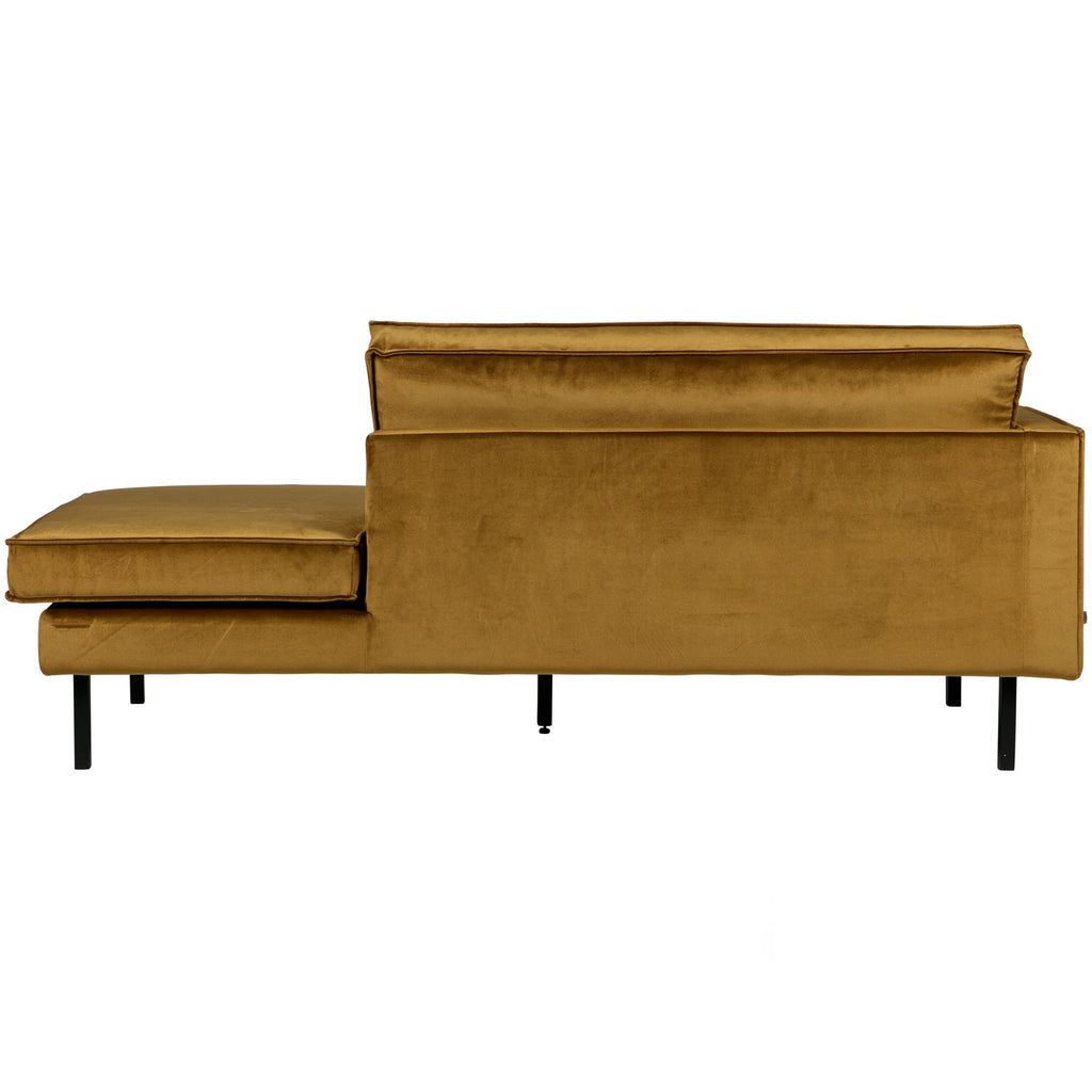 RODEO DAYBED LEFT VELVET HONEY YELLOW