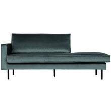Laden Sie das Bild in den Galerie-Viewer, RODEO DAYBED LEFT VELVET TEAL