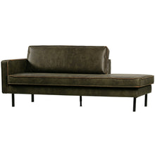 Laden Sie das Bild in den Galerie-Viewer, RODEO DAYBED LEFT ECO LEATHER ARMY