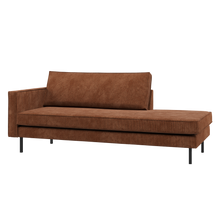 Laden Sie das Bild in den Galerie-Viewer, RODEO DAYBED LEFT RIB FABRIC RUST BROWN