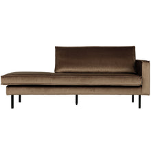 Laden Sie das Bild in den Galerie-Viewer, RODEO DAYBED RIGHT VELVET TAUPE