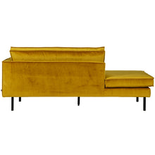 Laden Sie das Bild in den Galerie-Viewer, RODEO DAYBED RIGHT VELVET OCHRE YELLOW
