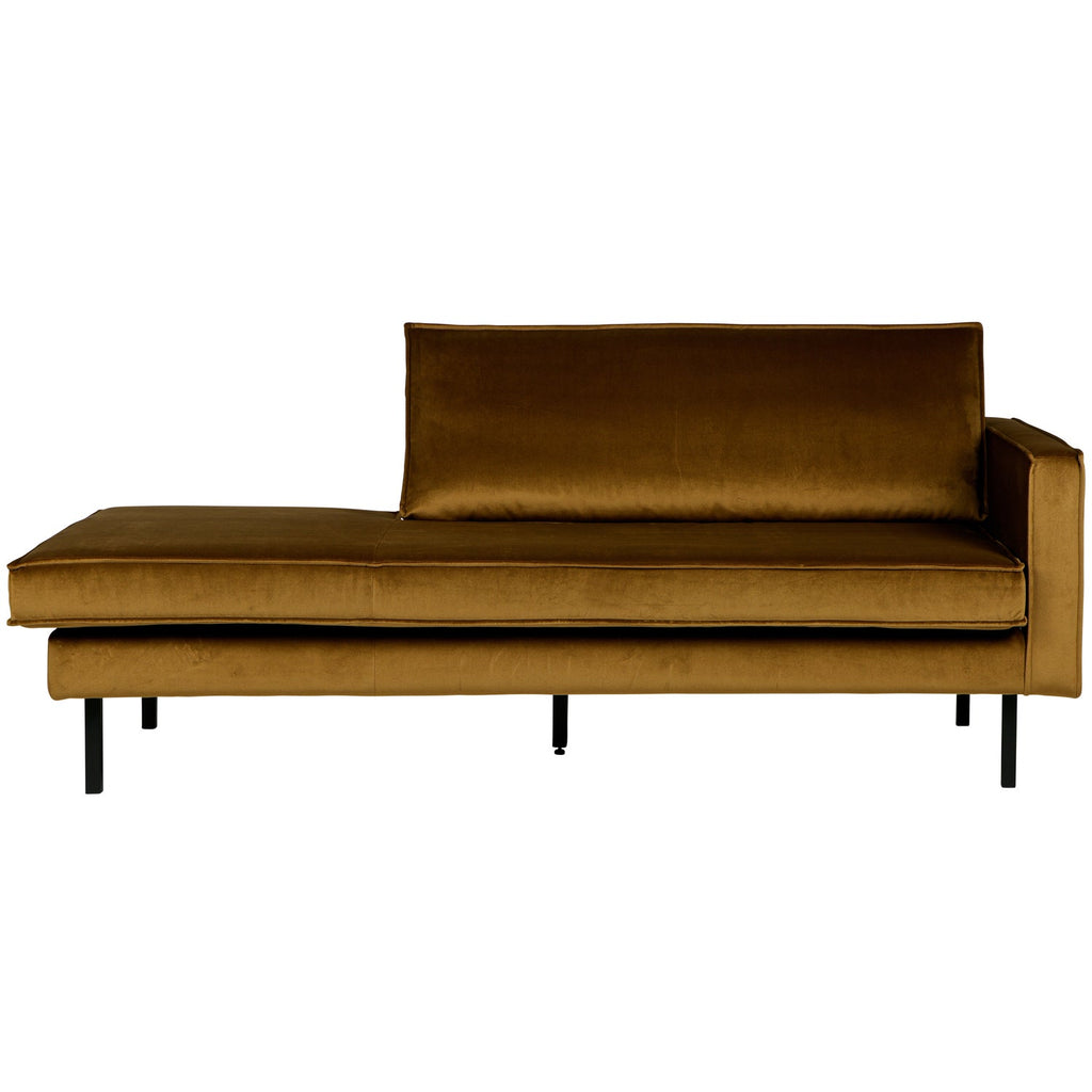RODEO DAYBED RIGHT VELVET HONEY YELLOW