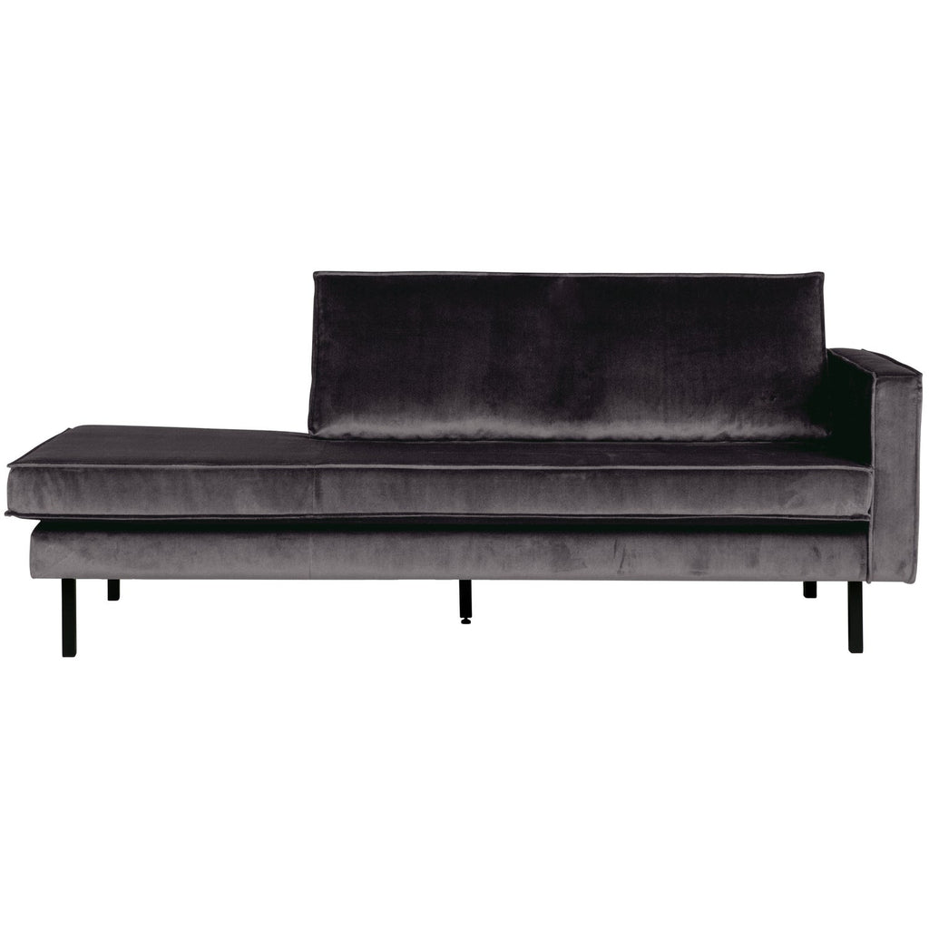 RODEO DAYBED RIGHT VELVET ANTHRACITE