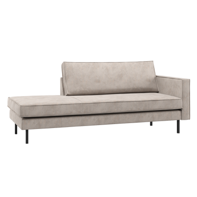 RODEO DAYBED RIGHT RIB FABRIC ECRU