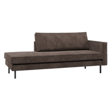 Laden Sie das Bild in den Galerie-Viewer, RODEO DAYBED RIGHT RIB FABRIC BROWN