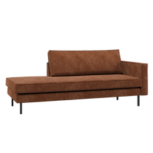Laden Sie das Bild in den Galerie-Viewer, RODEO DAYBED RIGHT RIB FABRIC RUST BROWN