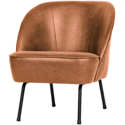 VOGUE ARMCHAIR ECO LEATHER COGNAC