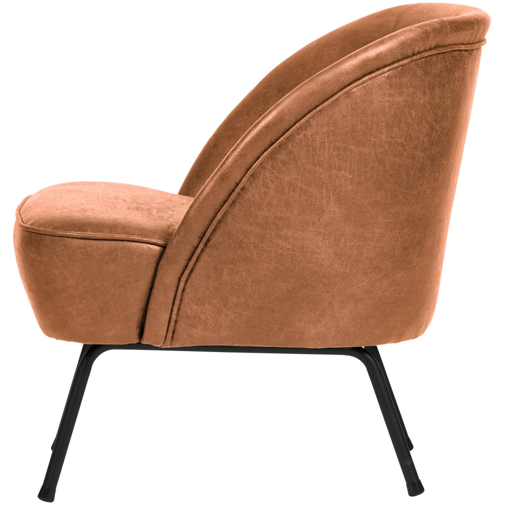 VOGUE ARMCHAIR ECO LEATHER COGNAC