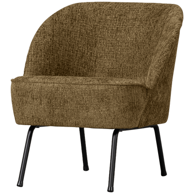 VOGUE ARMCHAIR STRUCTURE VELVET BRASS