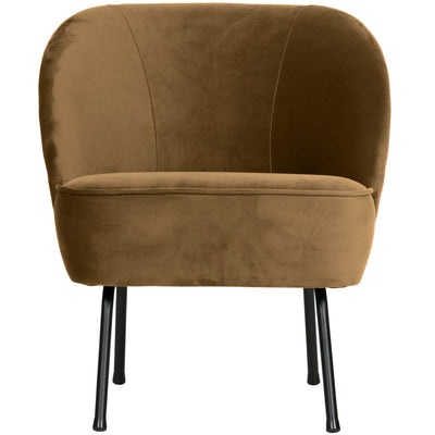 VOGUE ARMCHAIR VELVET HONEY YELLOW