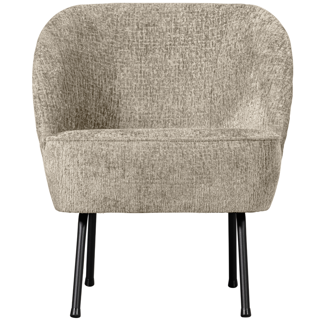 VOGUE ARMCHAIR STRUCTURE VELVET WHEATFIELD