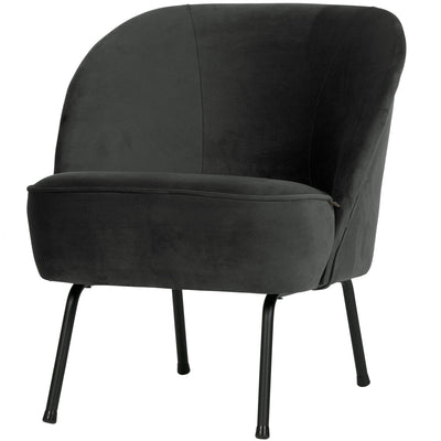 VOGUE ARMCHAIR VELVET BLACK