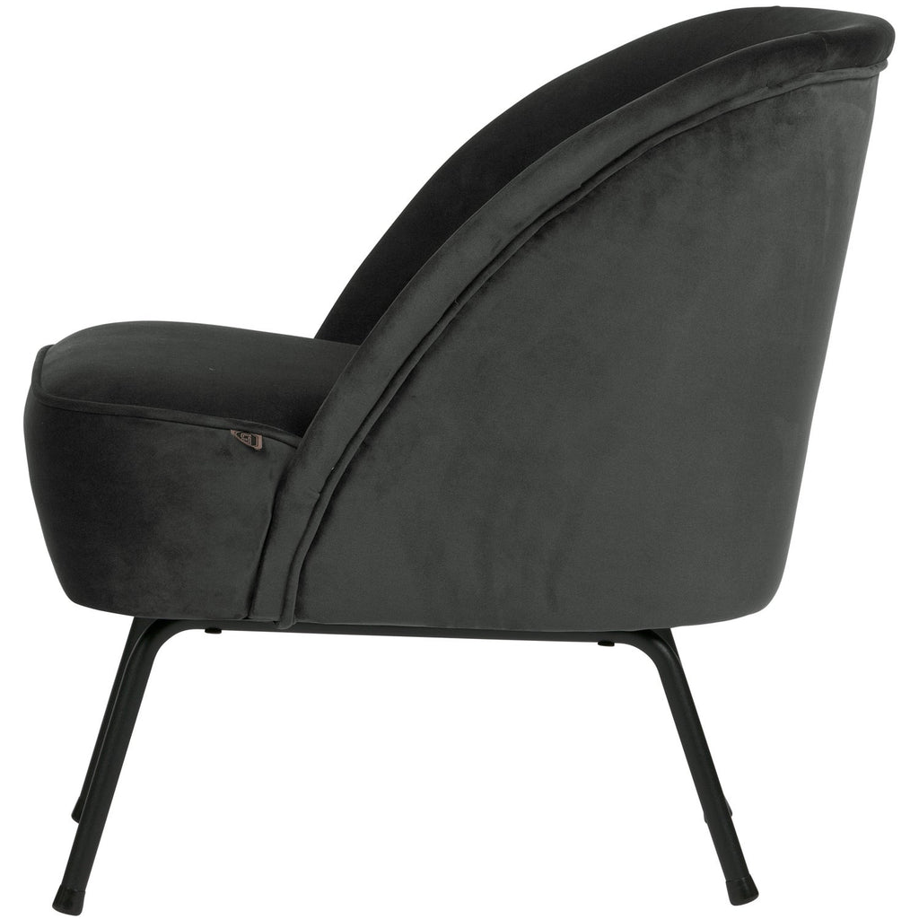 VOGUE ARMCHAIR VELVET BLACK