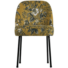 Load image into Gallery viewer, VOGUE DINING CHAIR VELVET POPPY MUSTARD YELLOW