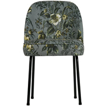 Load image into Gallery viewer, VOGUE DINING CHAIR VELVET POPPY GREY