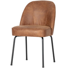 Load image into Gallery viewer, VOGUE DINING CHAIR ECO LEATHER COGNAC