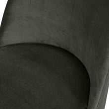 Load image into Gallery viewer, VOGUE DINING CHAIR VELVET DARK GREEN