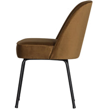 Load image into Gallery viewer, VOGUE DINING CHAIR VELVET HONEY YELLOW