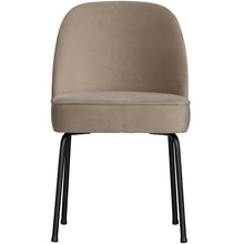 Load image into Gallery viewer, VOGUE DINING CHAIR VELVET KHAKI