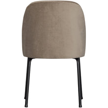 Load image into Gallery viewer, VOGUE DINING CHAIR VELVET KHAKI