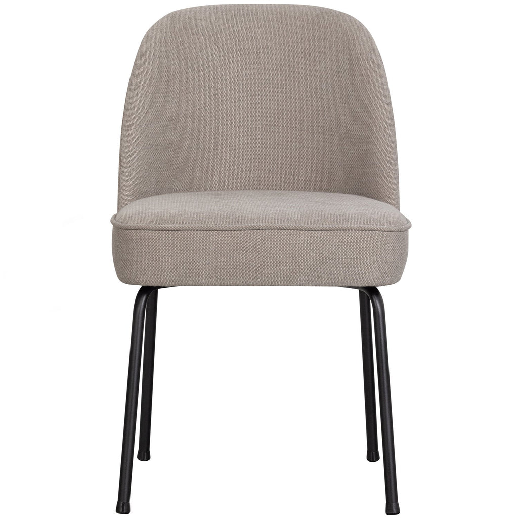 VOGUE DINING CHAIR WOVEN FABRIC SAND