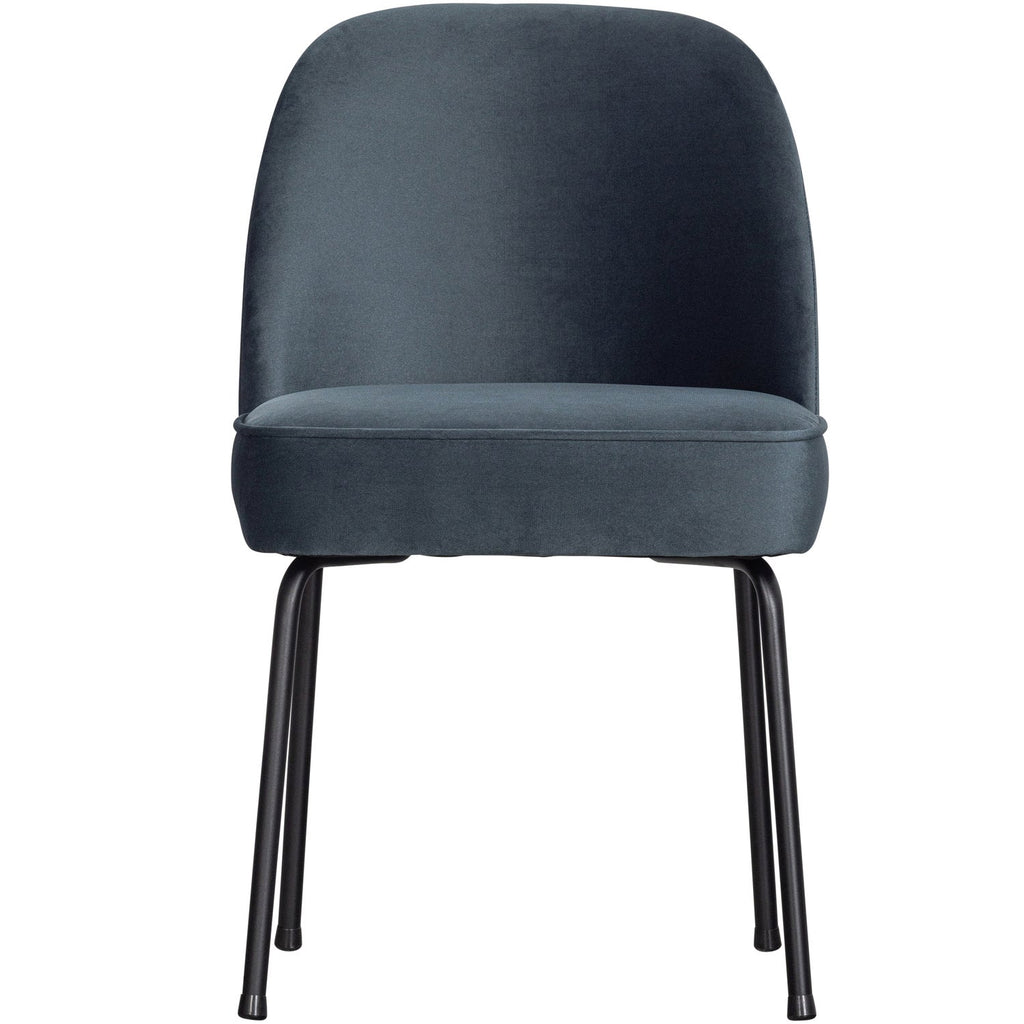 VOGUE DINING CHAIR VELVET BLUE