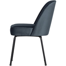 Load image into Gallery viewer, VOGUE DINING CHAIR VELVET BLUE
