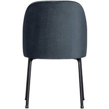 Load image into Gallery viewer, VOGUE DINING CHAIR VELVET BLUE