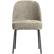 Load image into Gallery viewer, VOGUE DINING CHAIR STRUCTURE VELVET WHEATFIELD