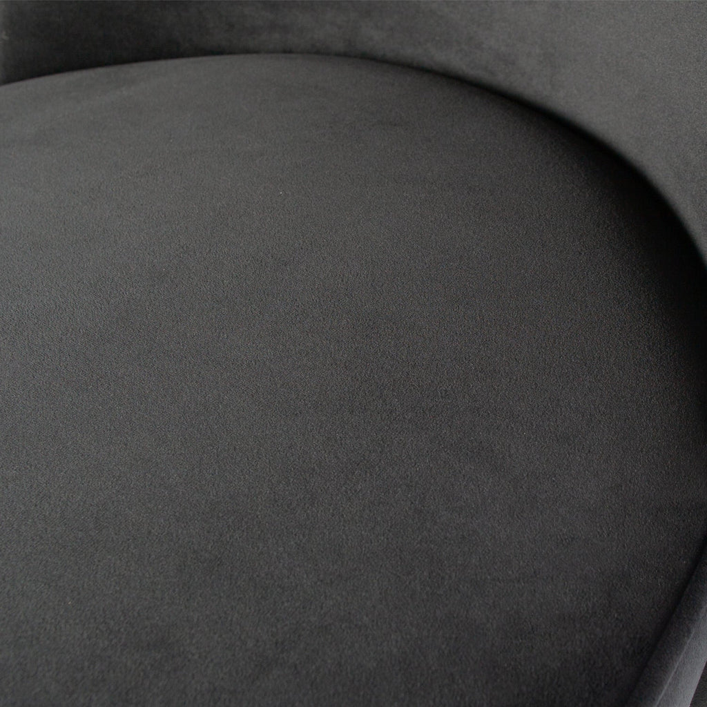 VOGUE DINING CHAIR VELVET BLACK