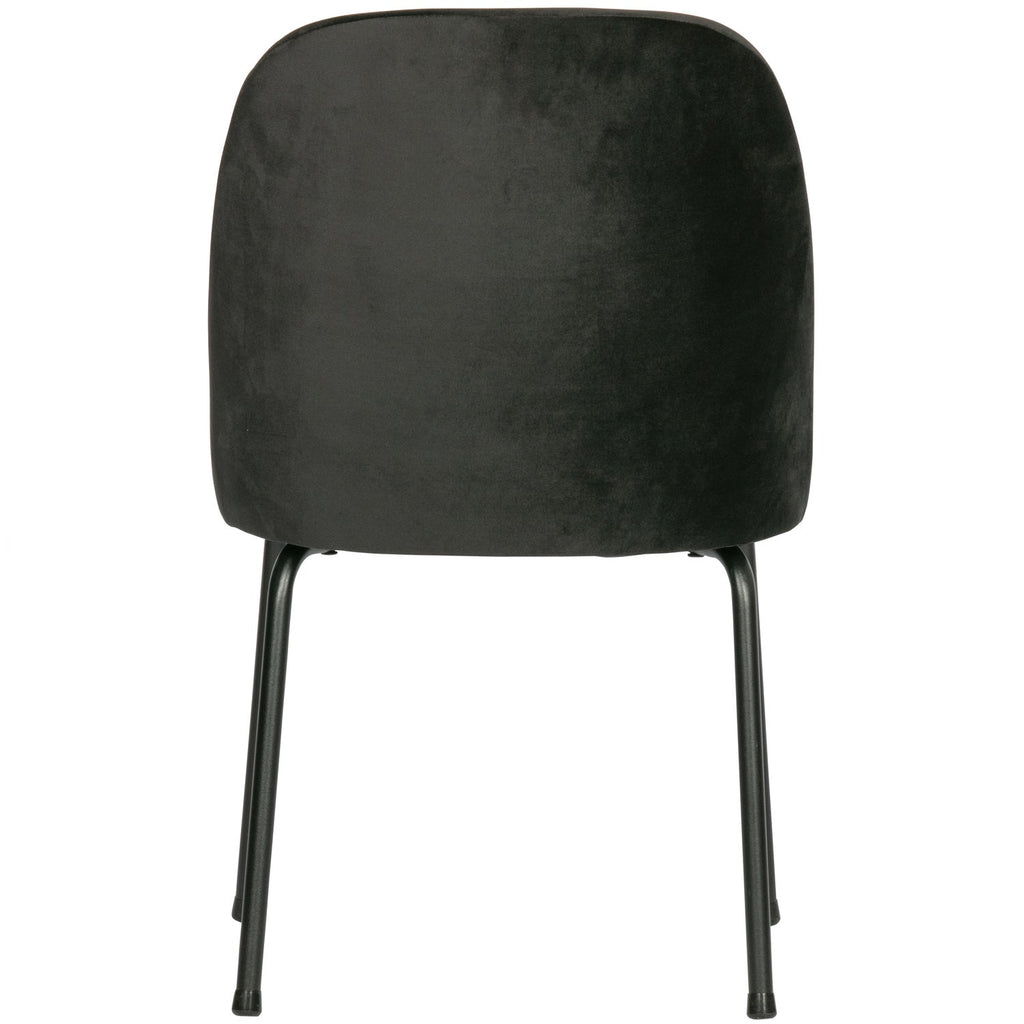 VOGUE DINING CHAIR VELVET BLACK