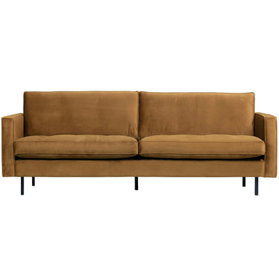 RODEO CLASSIC 2,5-SEATER SOFA VELVET HONEY YELLOW