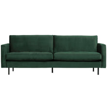Laden Sie das Bild in den Galerie-Viewer, RODEO CLASSIC 2,5-SEATER SOFA VELVET FOREST GREEN