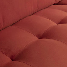 Laden Sie das Bild in den Galerie-Viewer, RODEO CLASSIC ARMCHAIR VELVET CHESTNUT BROWN