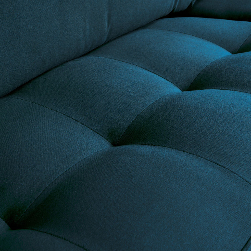 RODEO CLASSIC 3-SEATER SOFA VELVET BLUE