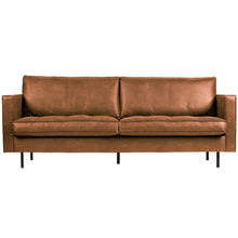 Laden Sie das Bild in den Galerie-Viewer, RODEO CLASSIC 2.5-SEATER SOFA ECO LEATHER COGNAC