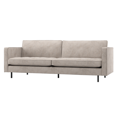 RODEO CLASSIC 2,5-SEATER SOFA RIB FABRIC ECRU