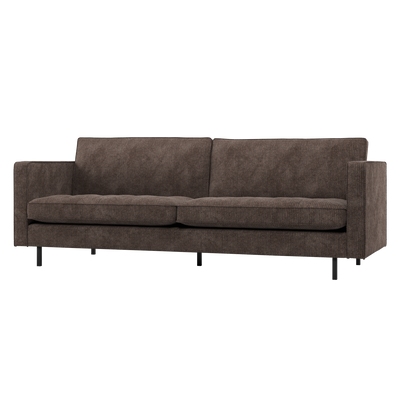 RODEO CLASSIC 2,5-SEATER SOFA RIB FABRIC BROWN