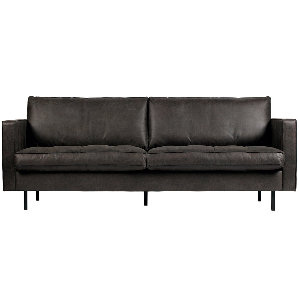 RODEO CLASSIC 2.5-SEATER SOFA ECO LEATHER BLACK