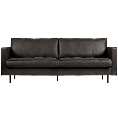 RODEO CLASSIC 2.5-SEATER SOFA ECO LEATHER BLACK