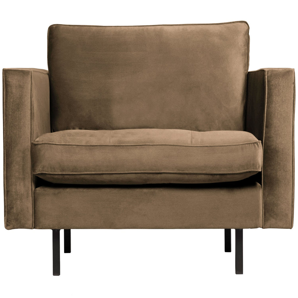 RODEO CLASSIC ARMCHAIR VELVET TAUPE
