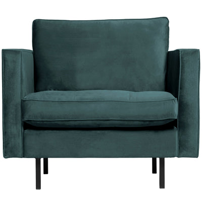 RODEO CLASSIC ARMCHAIR VELVET TEAL