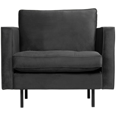 RODEO CLASSIC ARMCHAIR VELVET ANTHRACITE