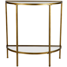 Laden Sie das Bild in den Galerie-Viewer, GODDESS SIDETABLE ANTIQUE BRASS