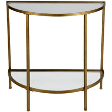 Laden Sie das Bild in den Galerie-Viewer, GODDESS SIDETABLE ANTIQUE BRASS