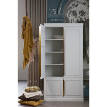 Laden Sie das Bild in den Galerie-Viewer, SHELVES ORGANIZE STORAGE CABINET 62CM PINE MIST [fsc]